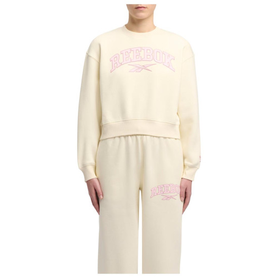 Reebok Γυναικείο φούτερ Varsity Arch Fleece Crewneck Sweatshirt